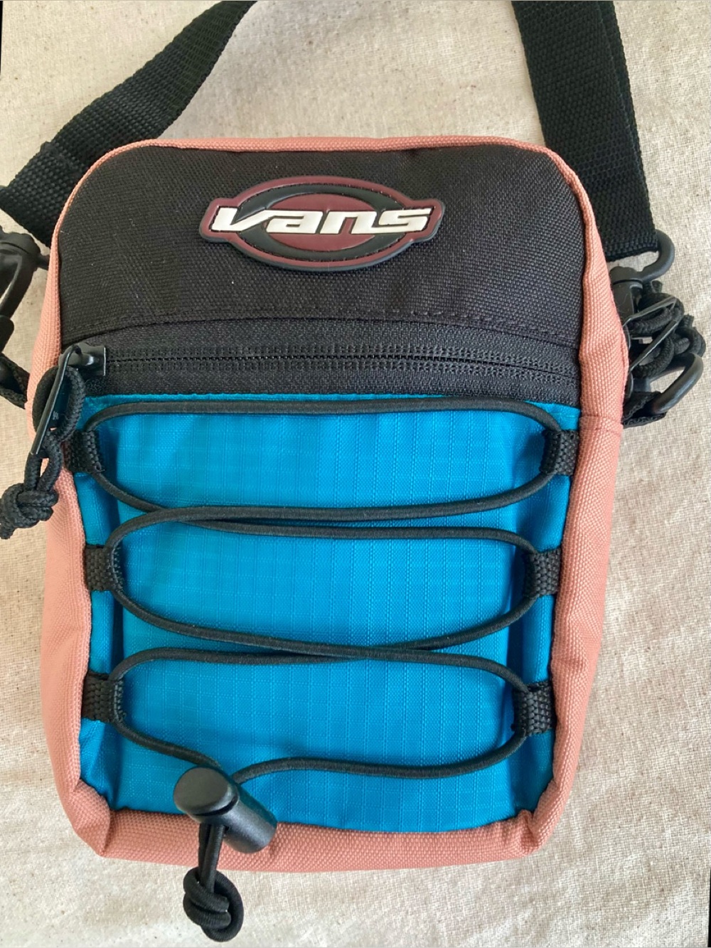 NWOT - Vans Street Ready Sport Crossbody Bag, Blue and Pink